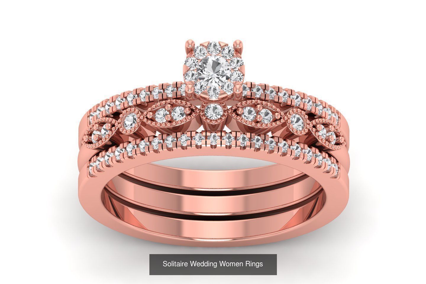 90 Solitaire Wedding Women Rings Collection _31