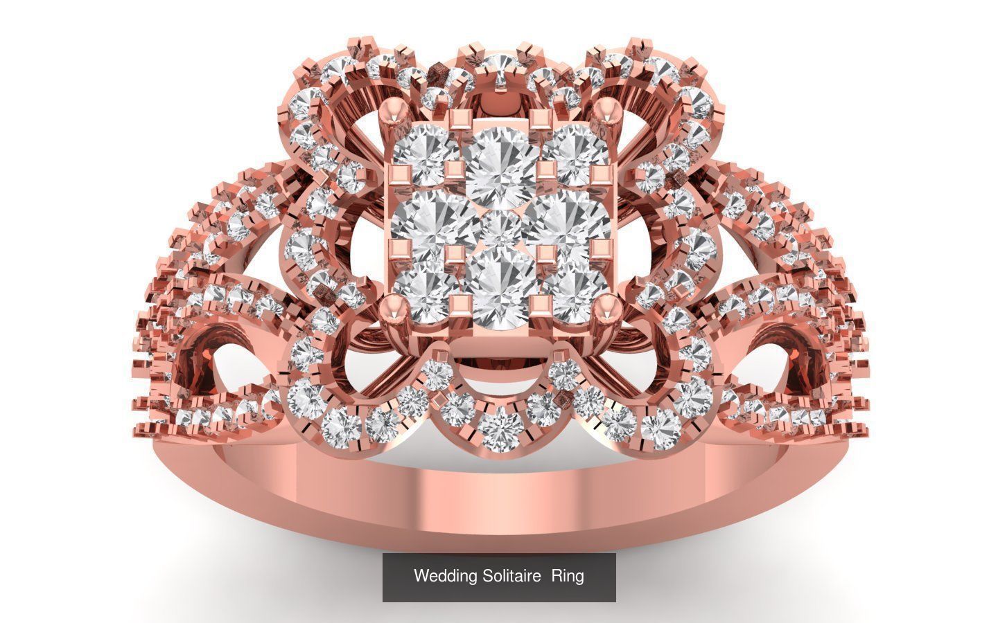 90 Solitaire Wedding Women Rings Collection _98