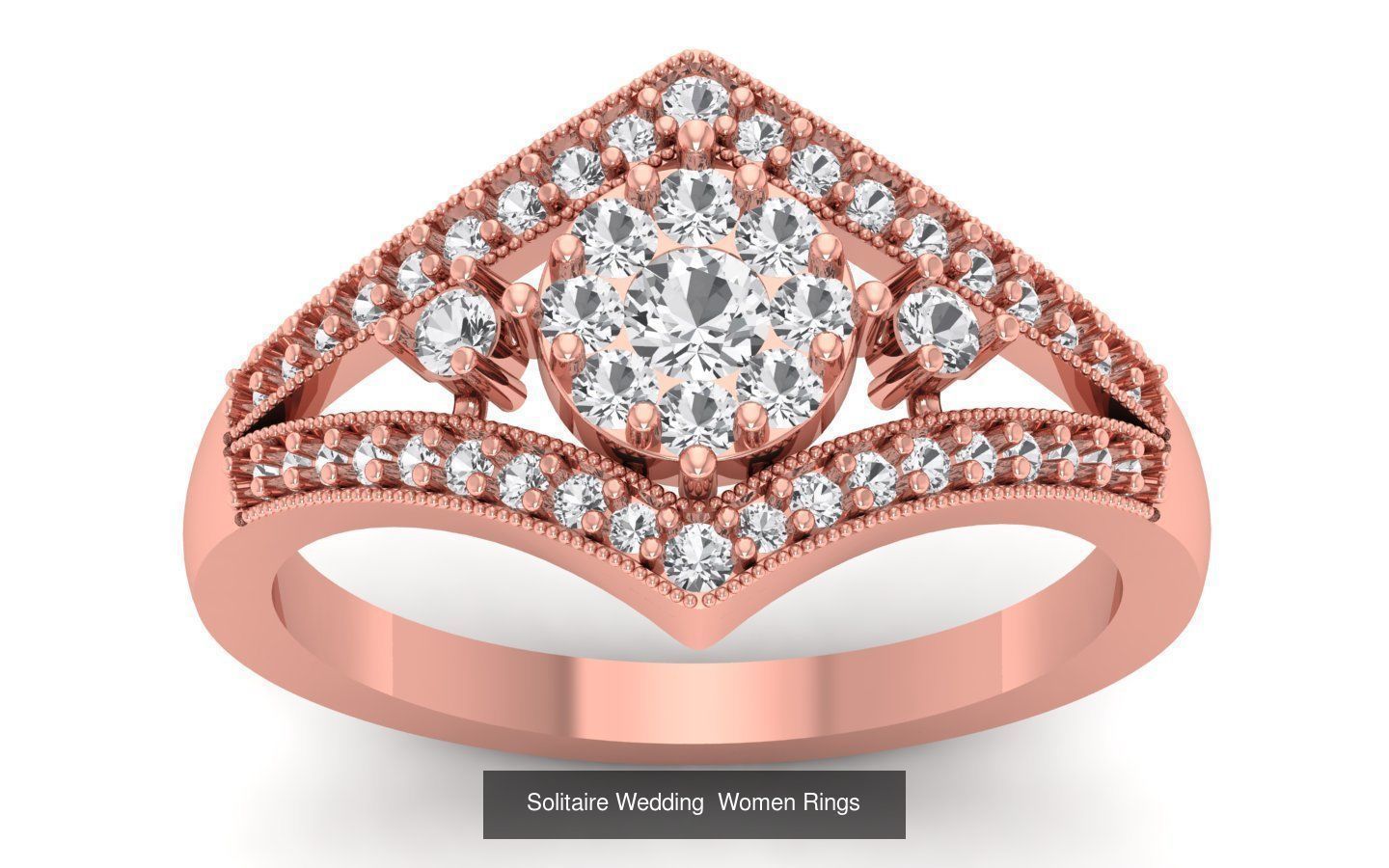 90 Solitaire Wedding Women Rings Collection _45