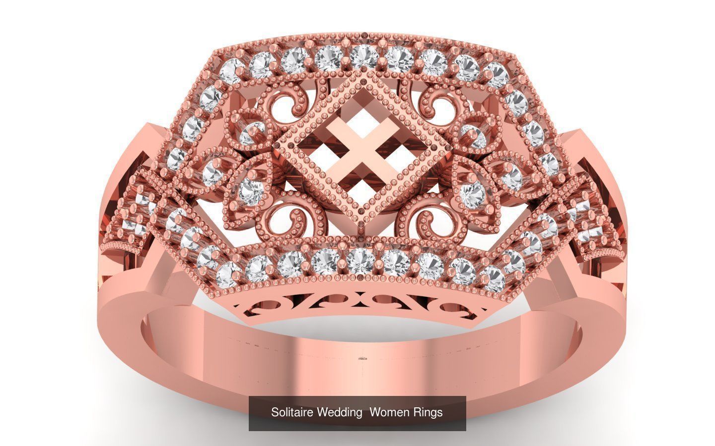 90 Solitaire Wedding Women Rings Collection _51