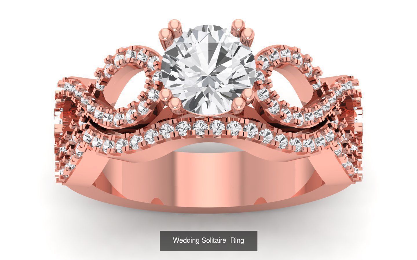 90 Solitaire Wedding Women Rings Collection _97