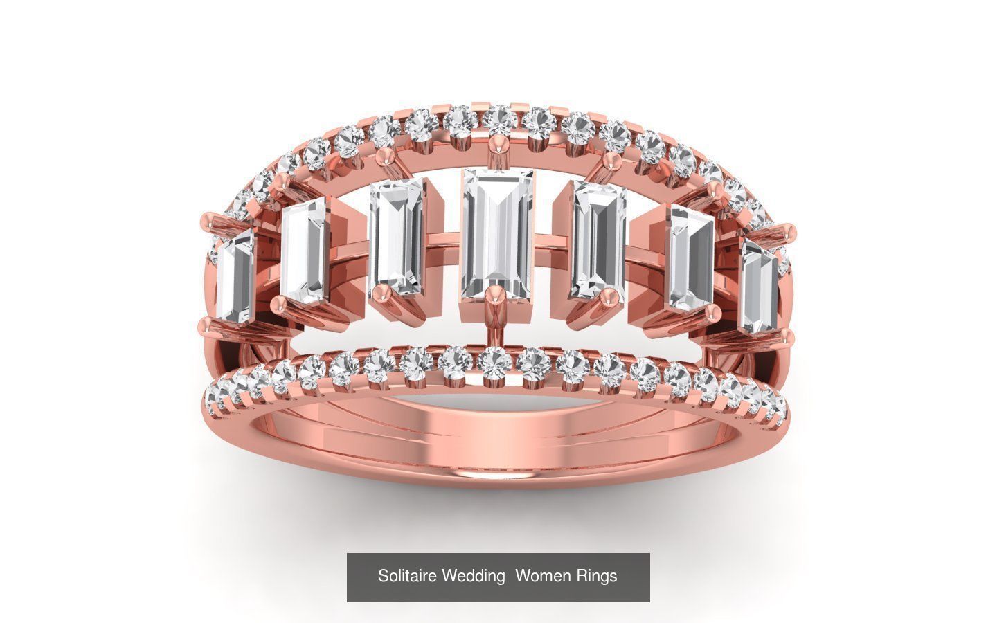 90 Solitaire Wedding Women Rings Collection _16