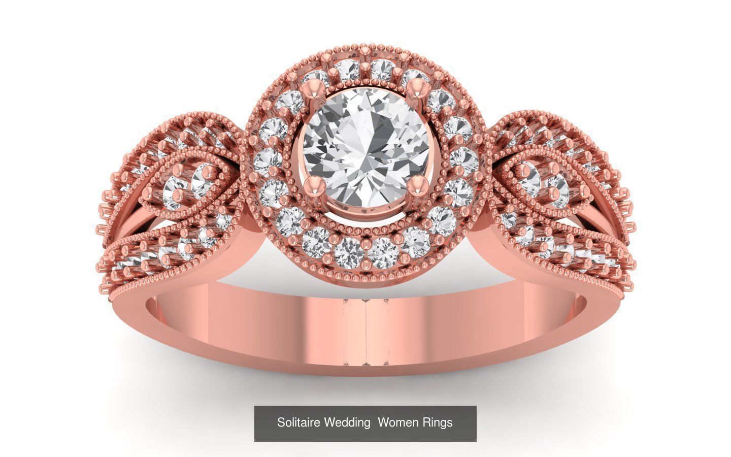 90 Solitaire Wedding Women Rings Collection _41