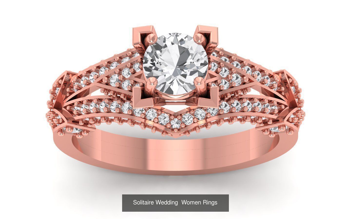 90 Solitaire Wedding Women Rings Collection _50