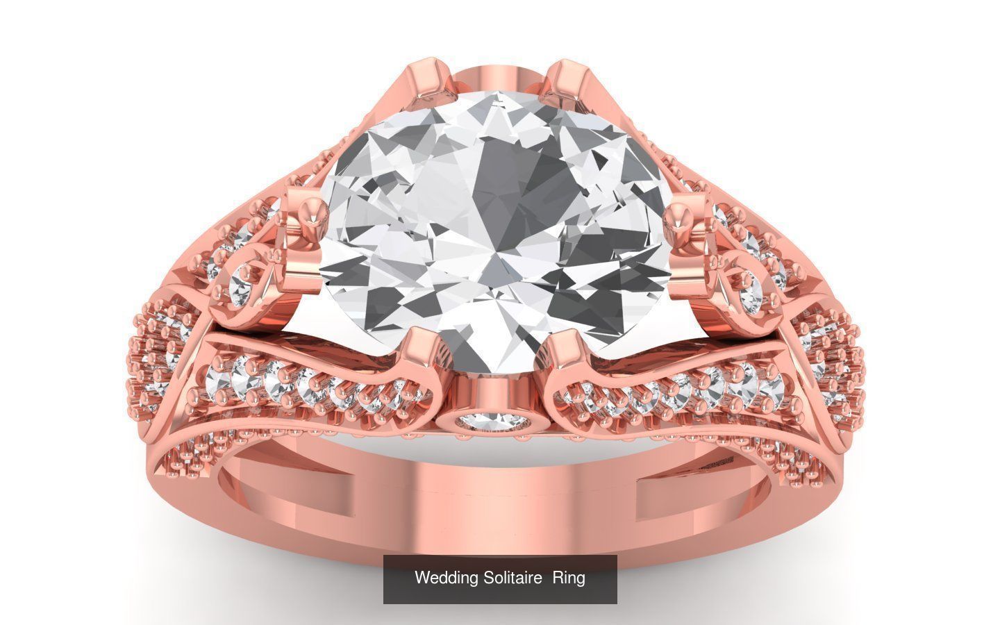 90 Solitaire Wedding Women Rings Collection _64