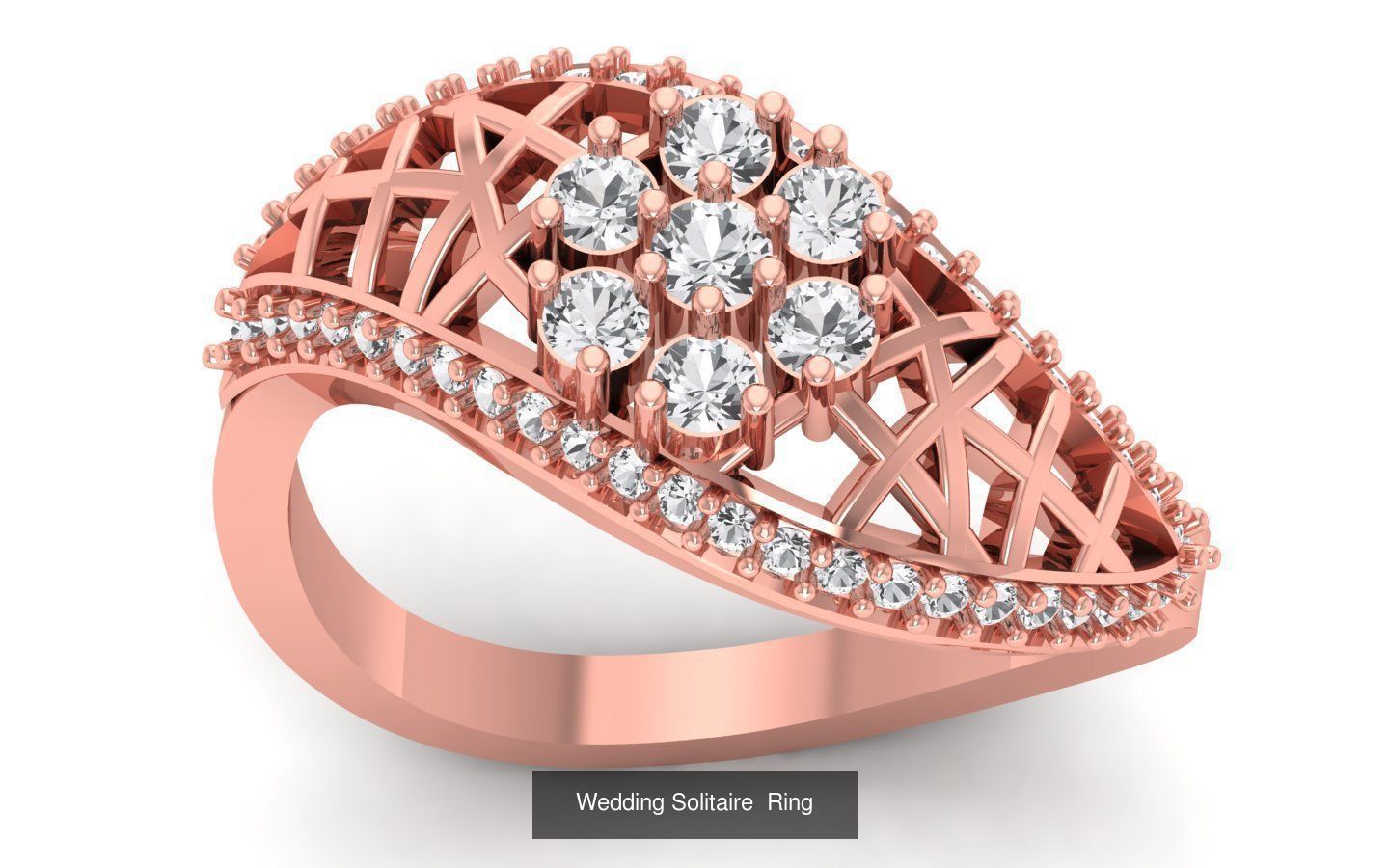 90 Solitaire Wedding Women Rings Collection _60