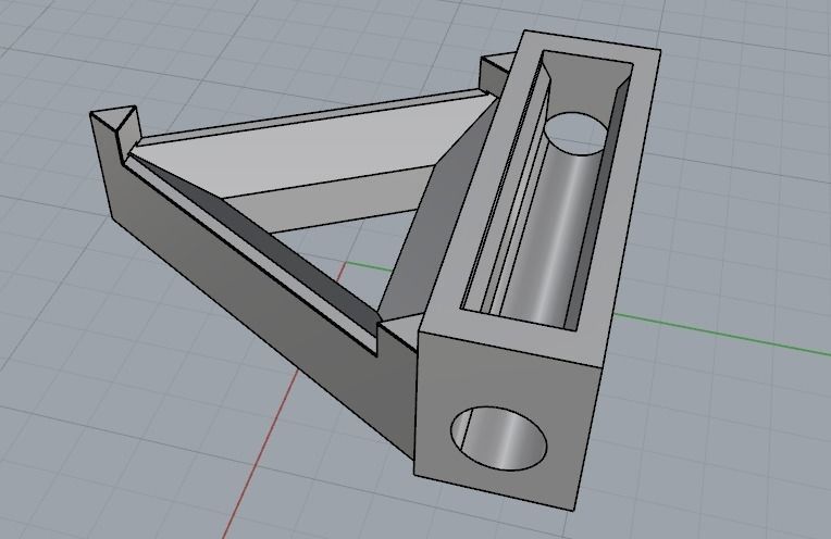 Triangle pendant Model 2357 3D print model_5