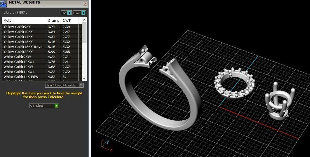 Soliter ring Model 2346 3D print model_9