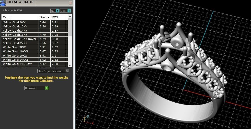 Soliter ring size 6 Model 2345 3D print model_8