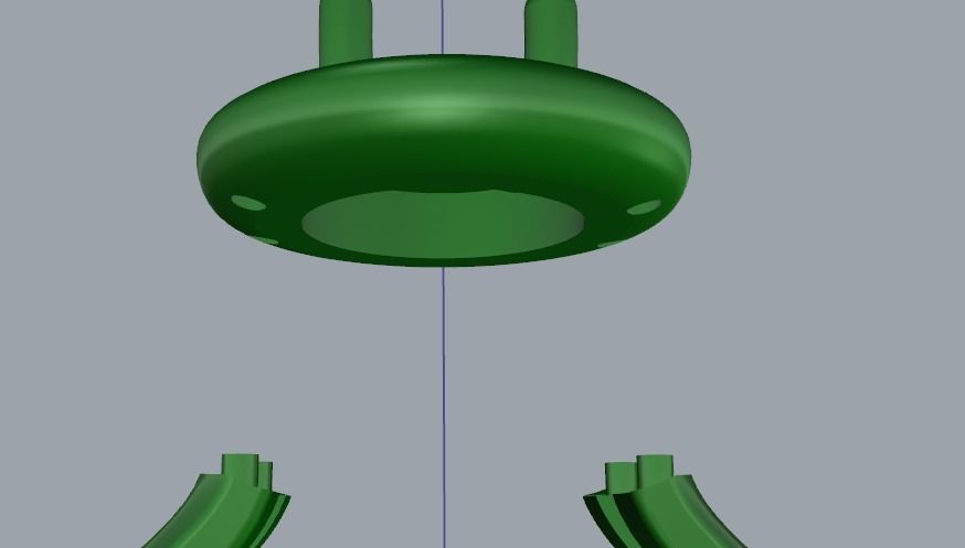 Soliter ring size 9 Model 2344 3D print model_5