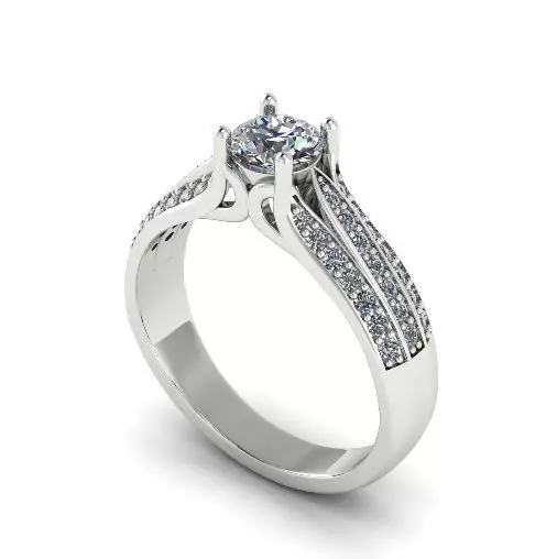 Soliter ring Model 2336 3D print model_0