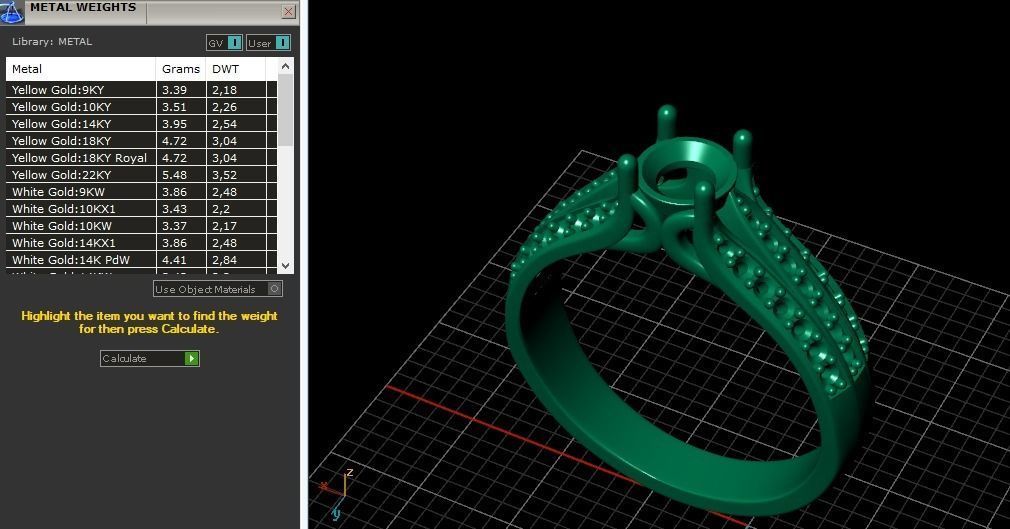 Soliter ring Model 2336 3D print model_8