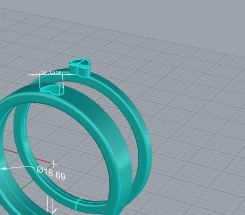 210713 R couple of rings with little hearts 3D print model_21
