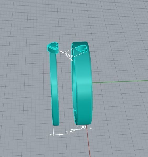 210713 R couple of rings with little hearts 3D print model_15