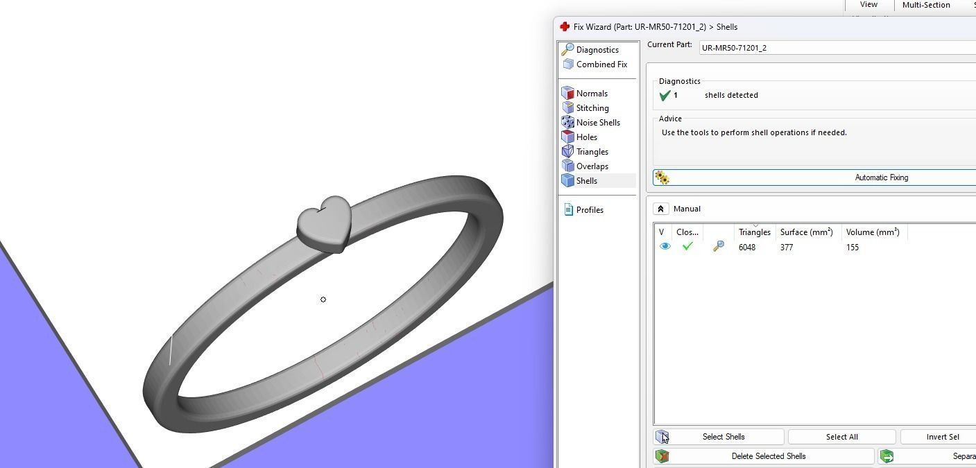 210713 R couple of rings with little hearts 3D print model_8