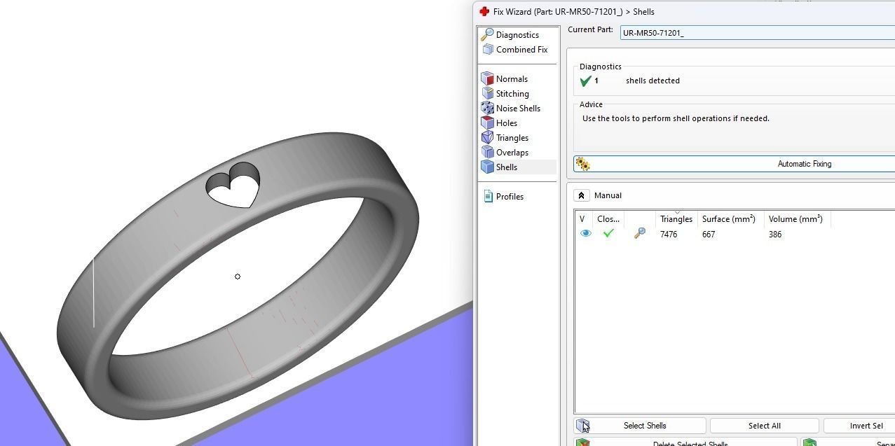 210713 R couple of rings with little hearts 3D print model_6