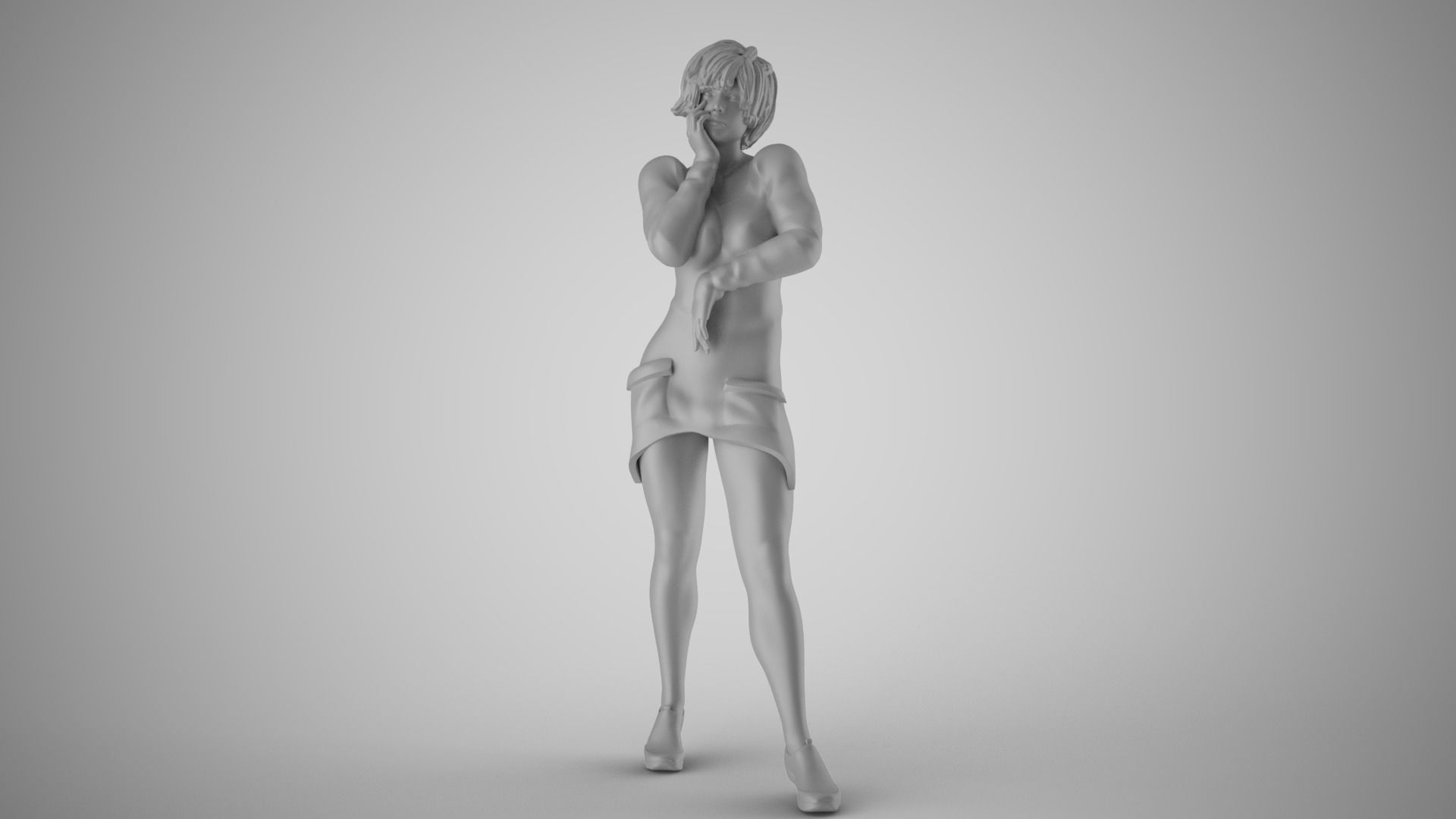 Thoughtful and Artistic 3D print model