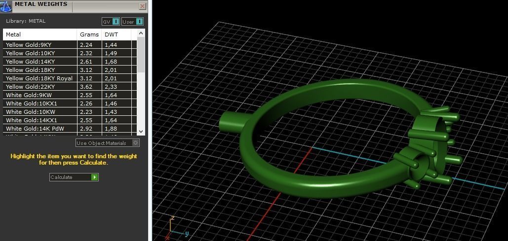 Soliter ring Model 2326 3D print model_7