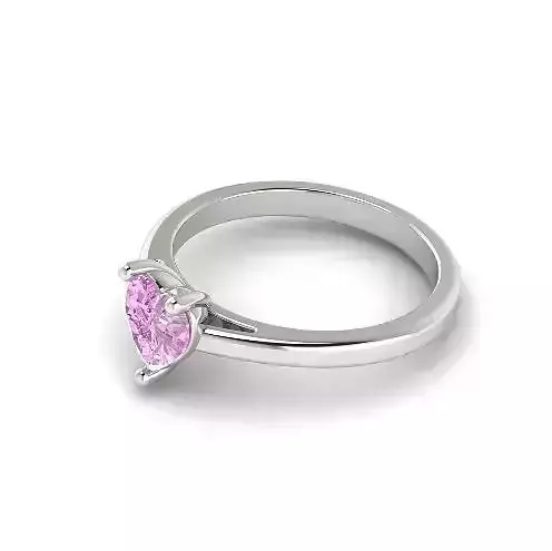 Ring with heart stone Model 2404