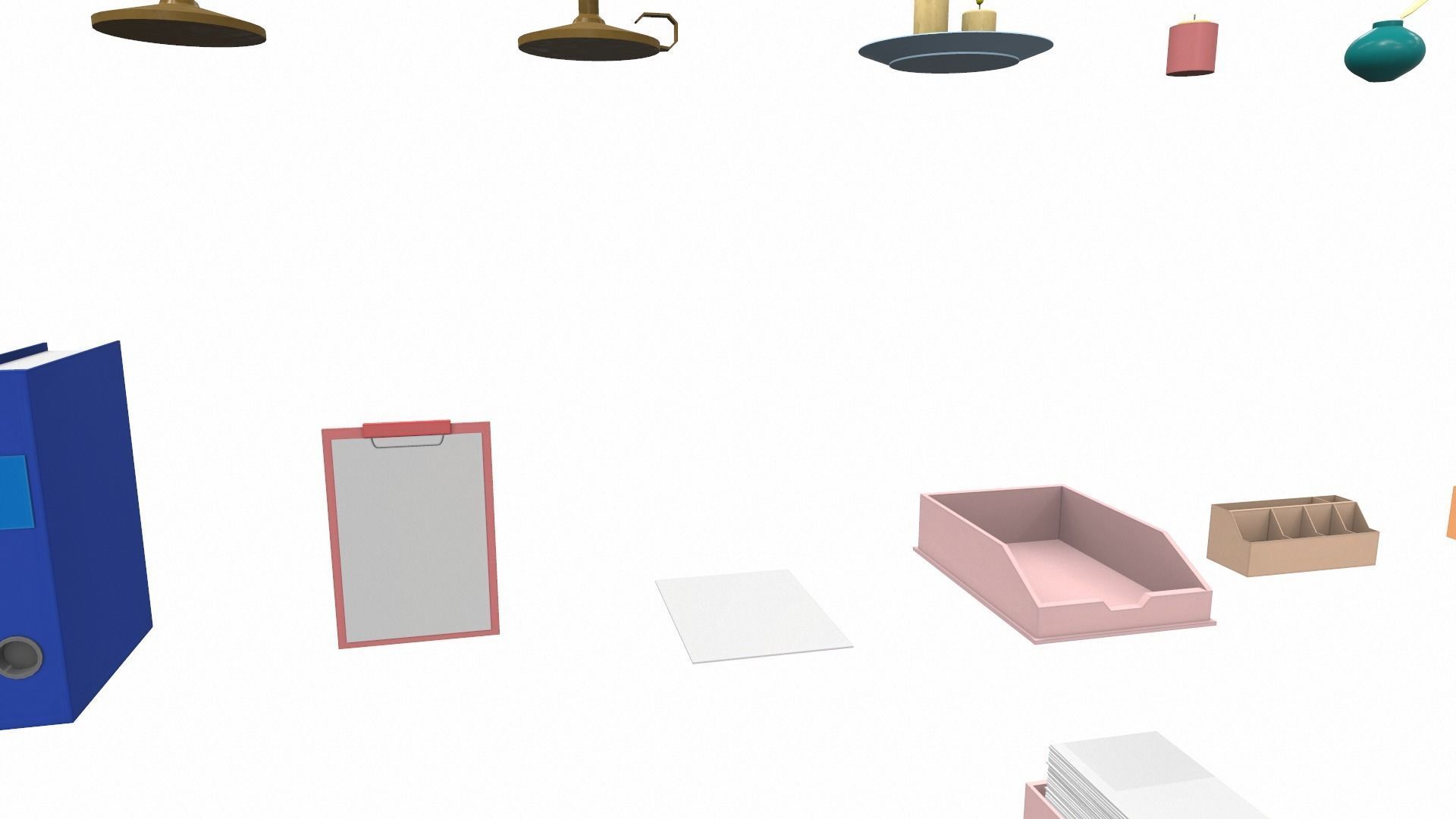 Cartoon household props pack vol 3 3D model_8