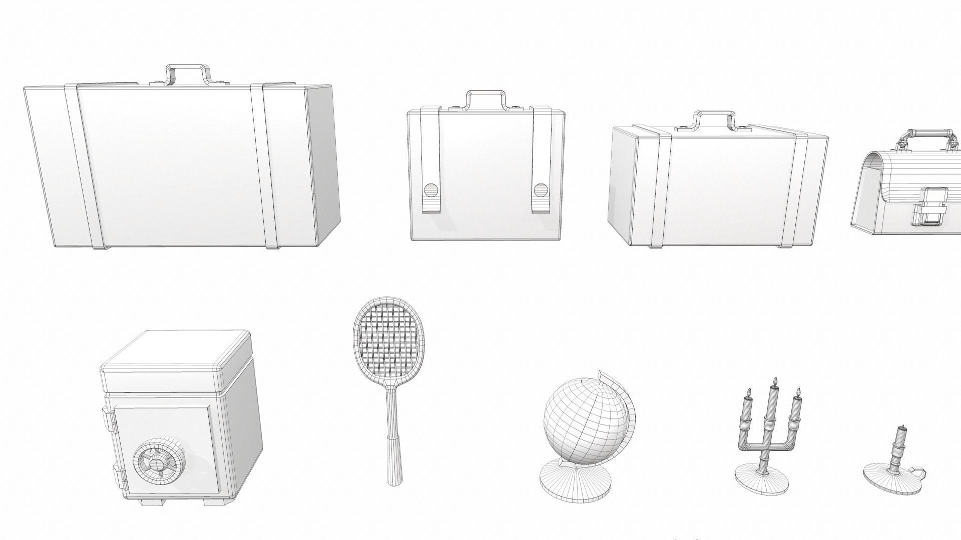 Cartoon household props pack vol 3 3D model_13