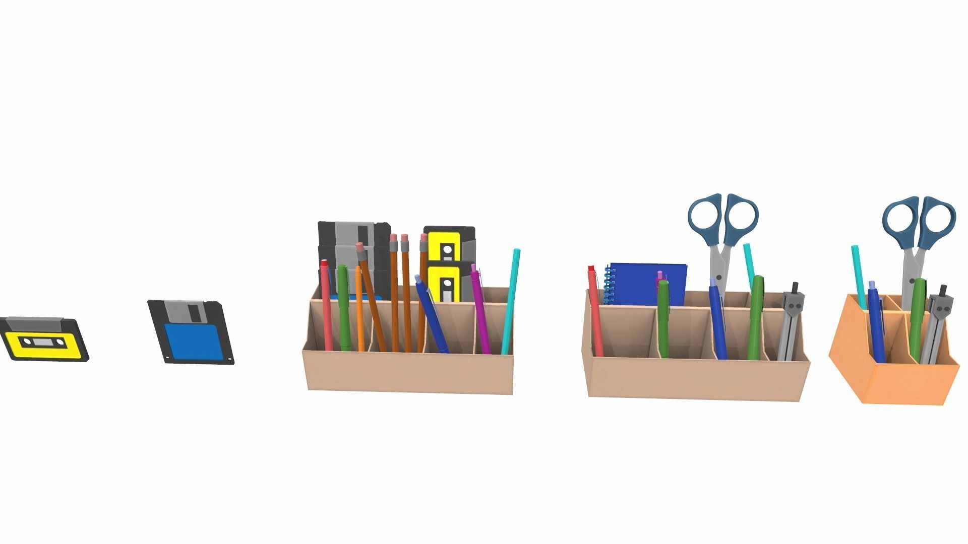 Cartoon household props pack vol 3 3D model_10