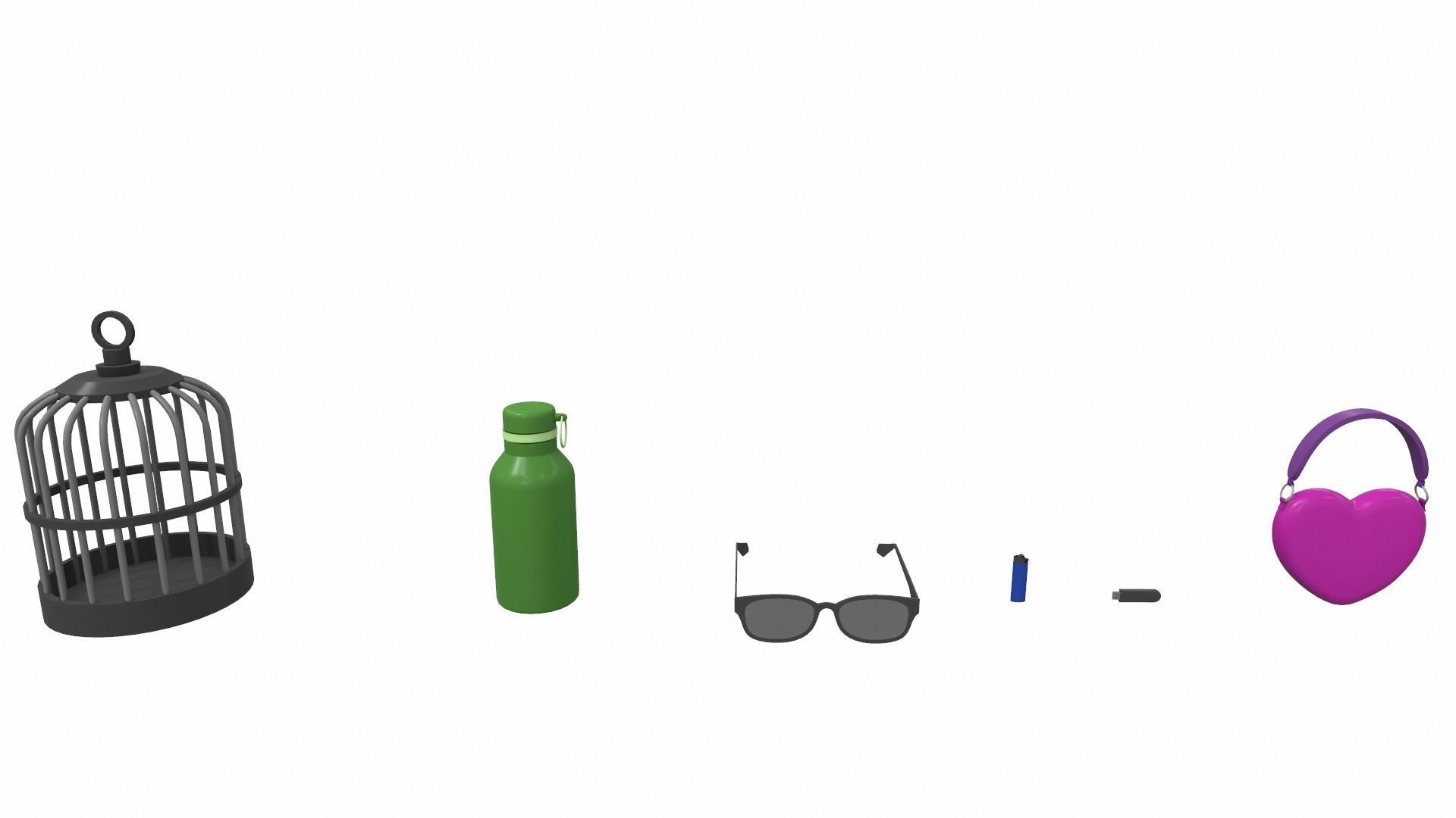 Cartoon household props pack vol 3 3D model_7