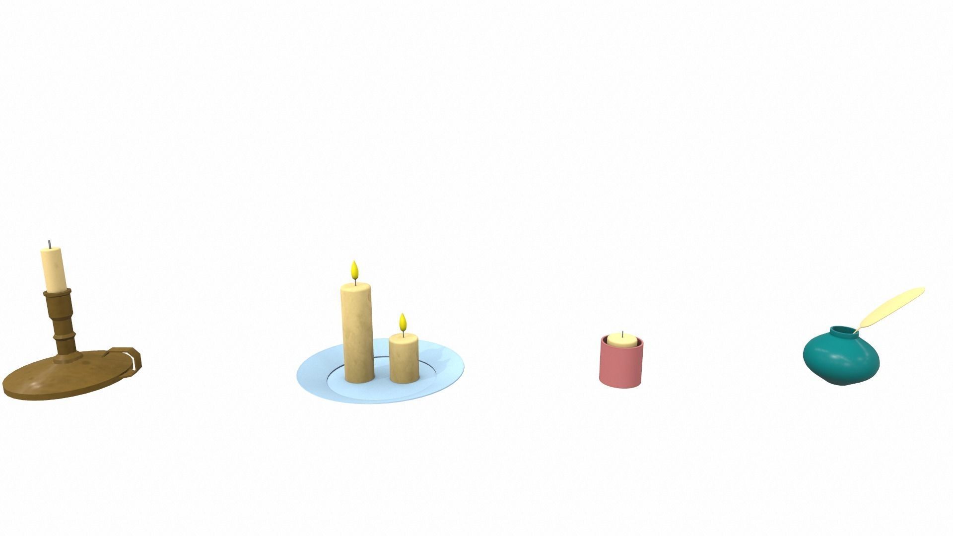 Cartoon household props pack vol 3 3D model_6