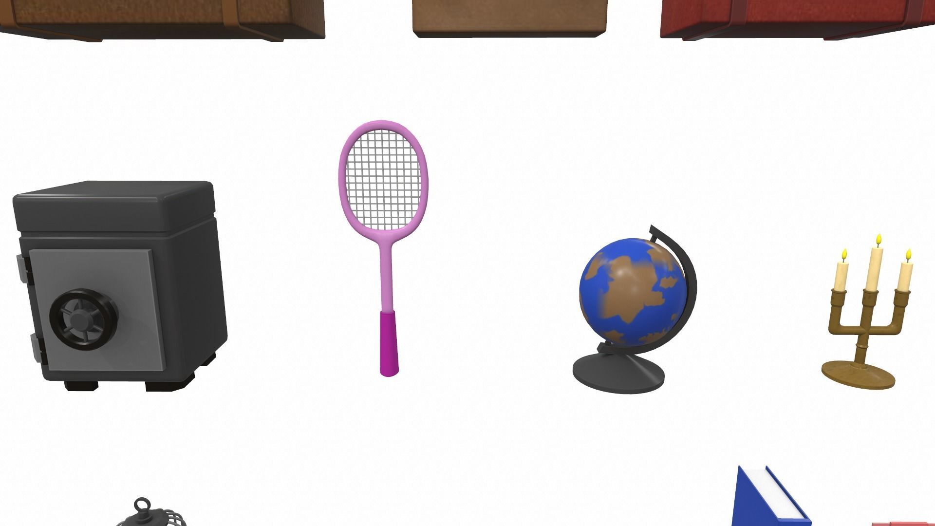 Cartoon household props pack vol 3 3D model_5