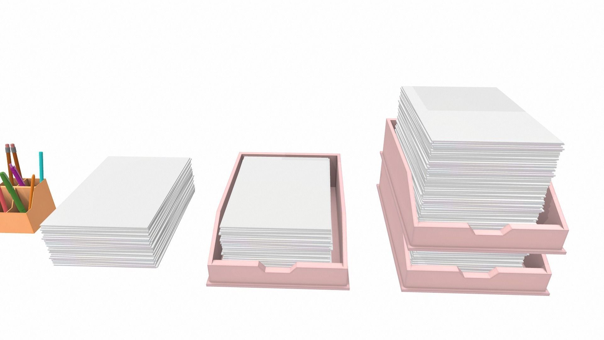 Cartoon household props pack vol 3 3D model_11