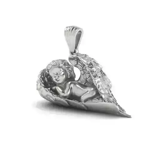 Pendant angel with wings Model 2398