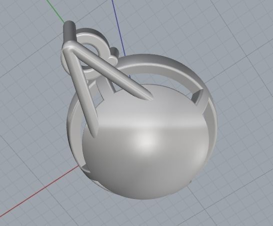 Pendant Model 2391 3D print model_5