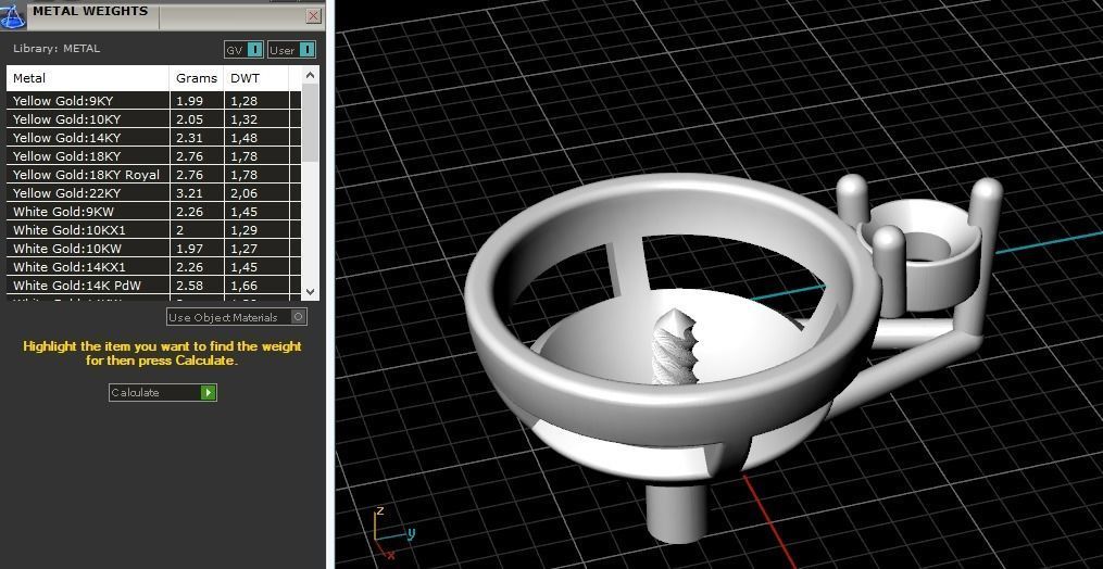 Pendant Model 2391 3D print model_9