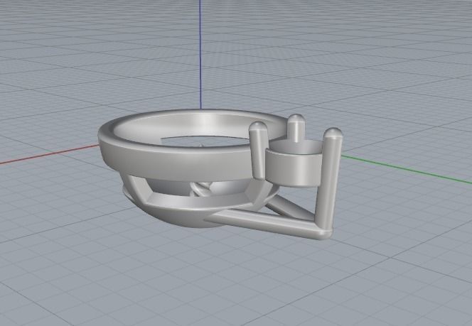 Pendant Model 2391 3D print model_4