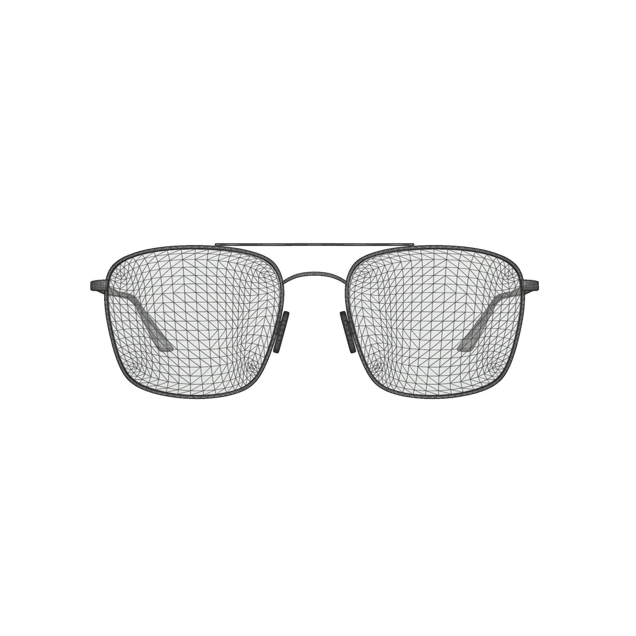 Giorgio Armani - AR6080 Sunglasses Low-poly 3D model_7