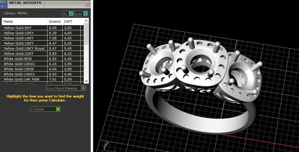 Ring Model 2382 3D print model_9