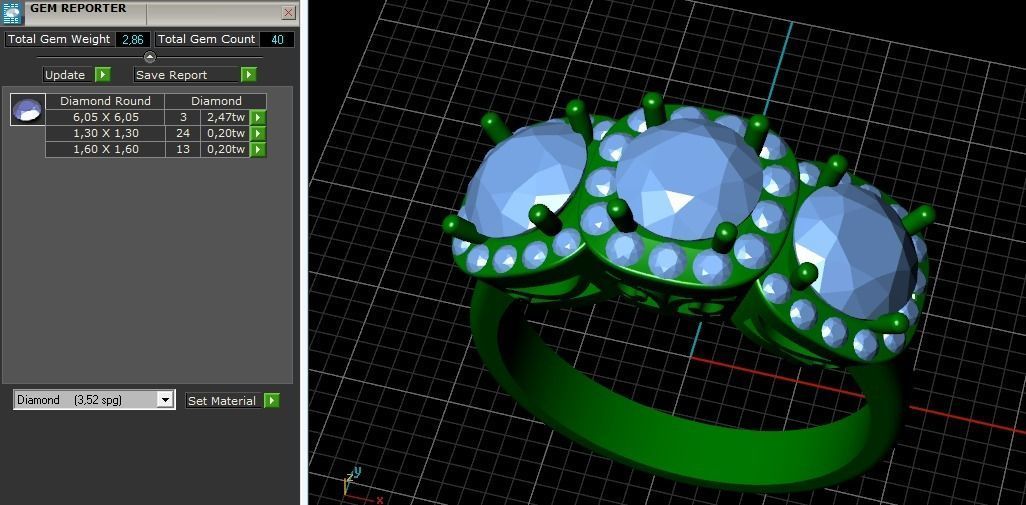 Ring Model 2382 3D print model_10