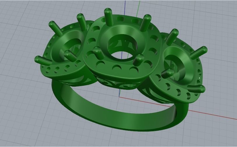 Ring Model 2382 3D print model_2