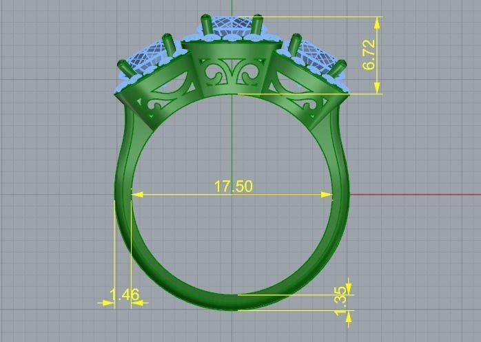 Ring Model 2382 3D print model_6