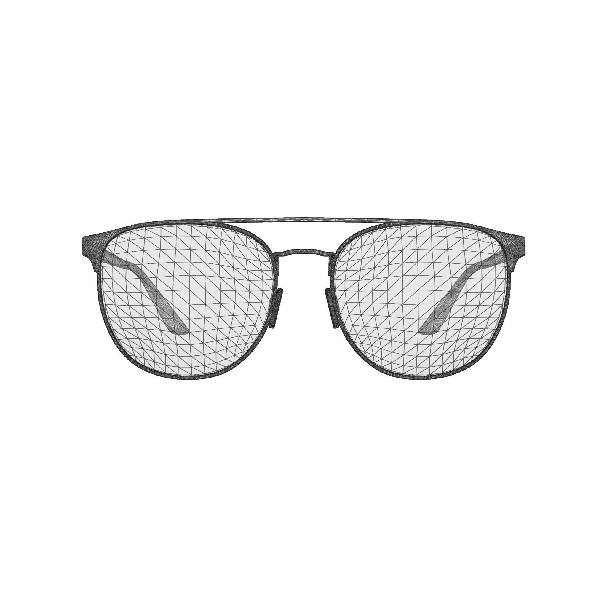 Giorgio Armani 0AR6083 57 Sunglasses Low-poly 3D model_7