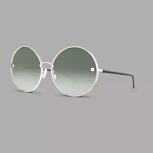 Ferragamo SF189S Sunglasses Low-poly 3D model