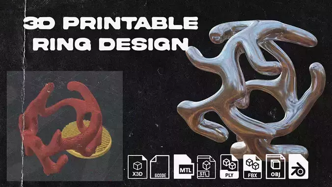 Ring Printable 3D print model