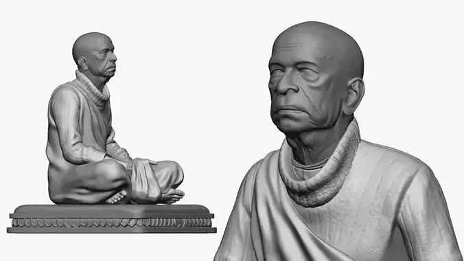 001510 Shrila Prabhupada 3D print model
