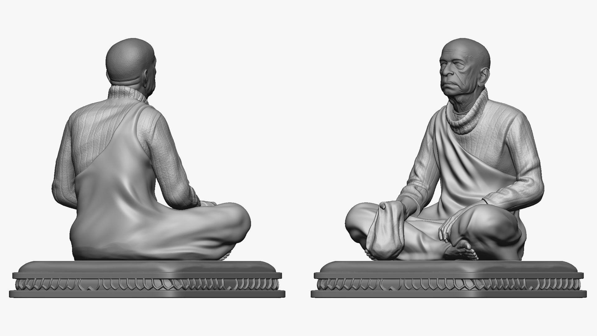 001510 Shrila Prabhupada 3D print model_5