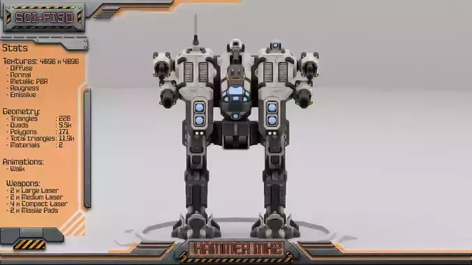 Hammer MK2 BattleMech