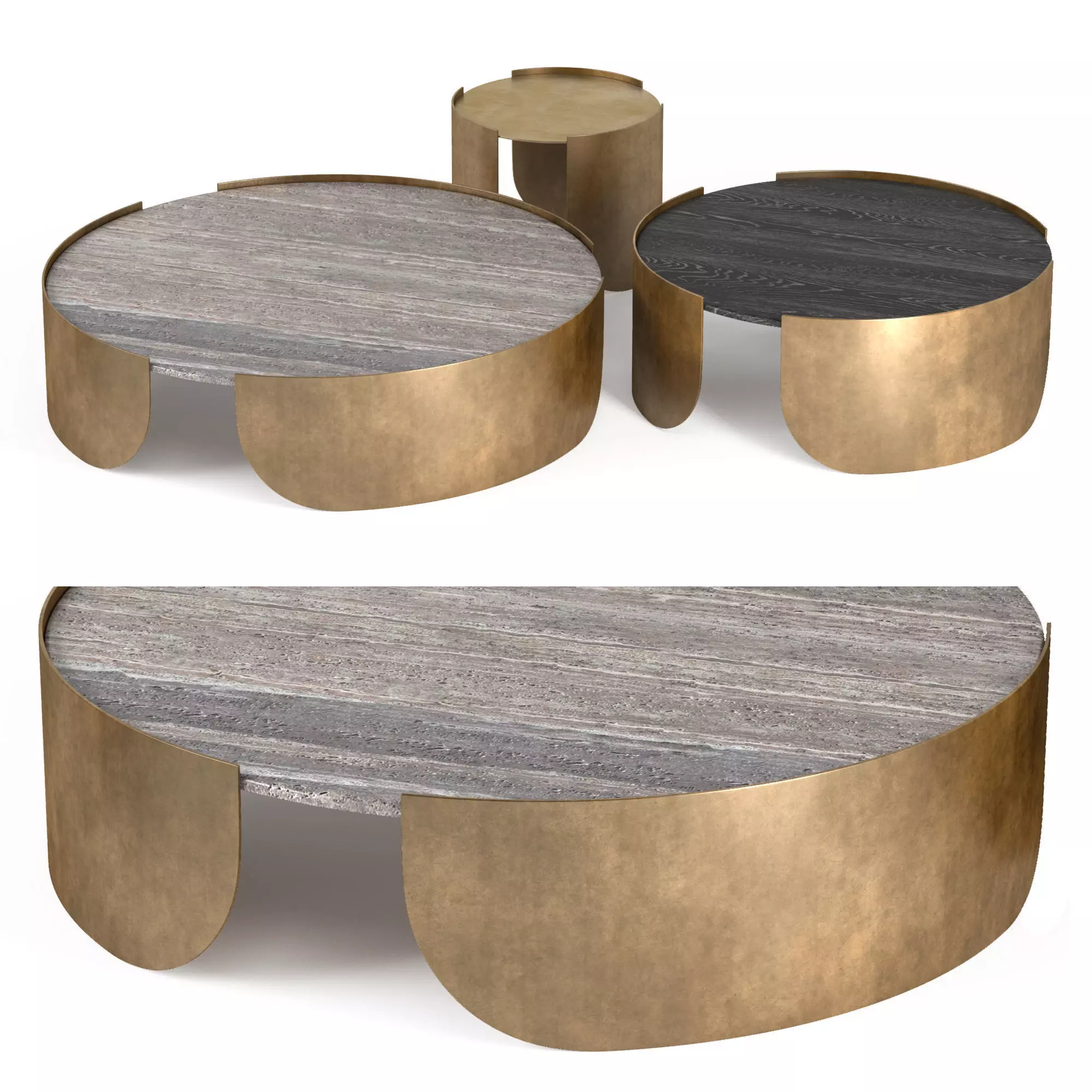 Cantori Atenae coffee tables 3D model_0