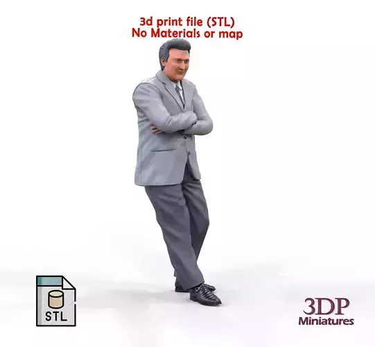 Ferruccio Lamborghini Italian car designer 3D print model