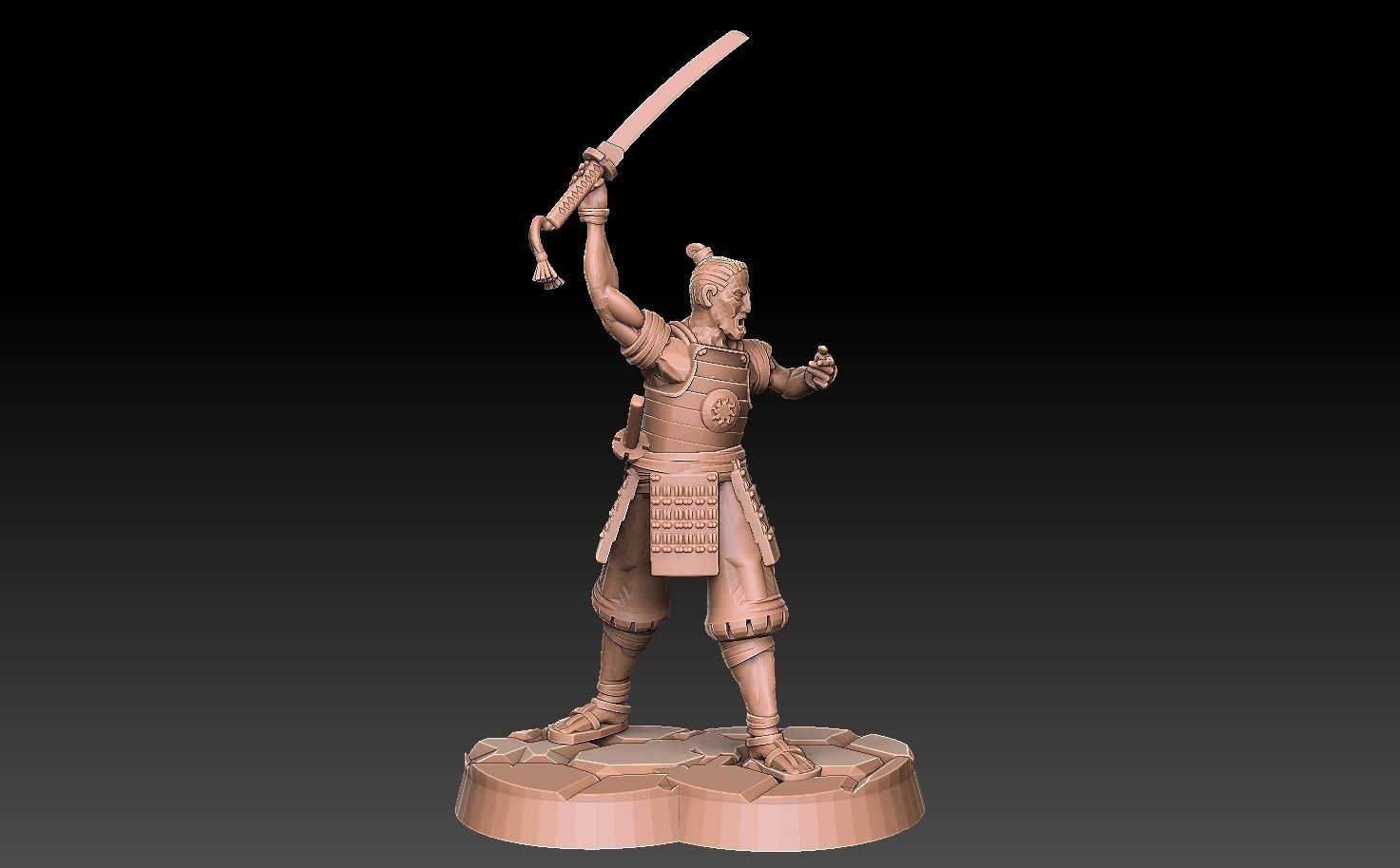 Ashigaru Musket Regiment 3D print model_11