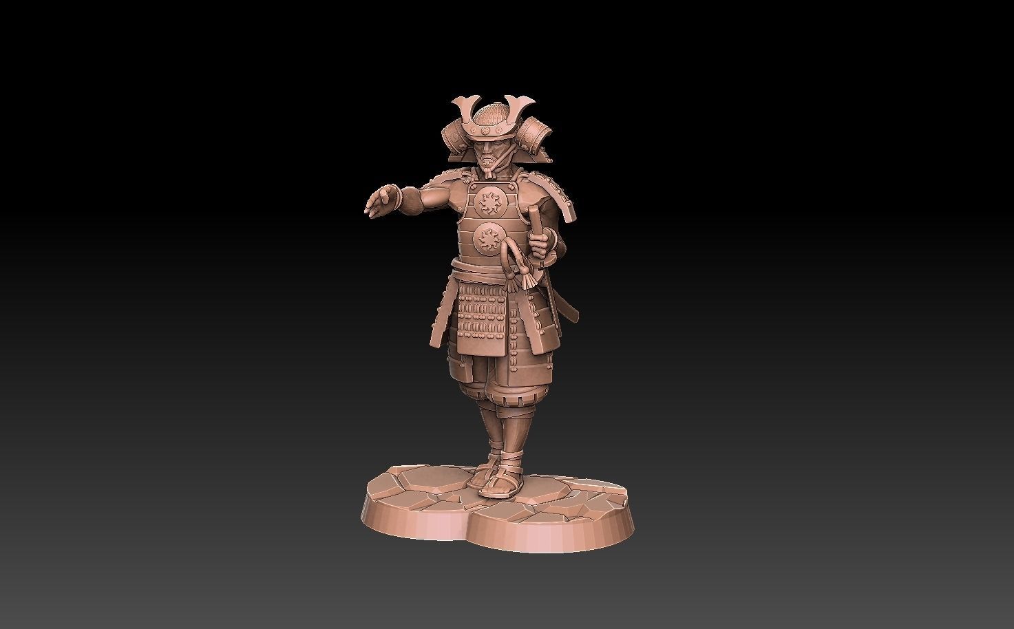 Ashigaru Musket Regiment 3D print model_19