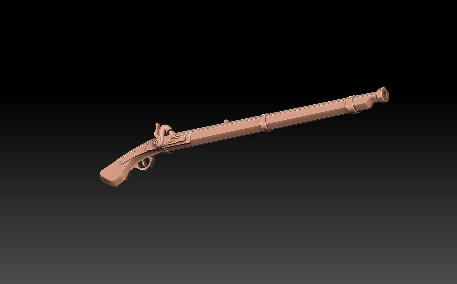 Ashigaru Musket Regiment 3D print model_23